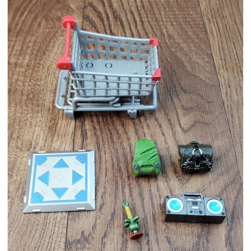 Fortnite Shopping Cart and Accessories Jazwares 2019